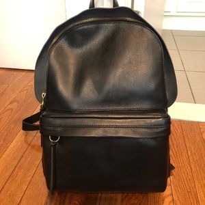 New Madewell Lorimer Leather Packpack